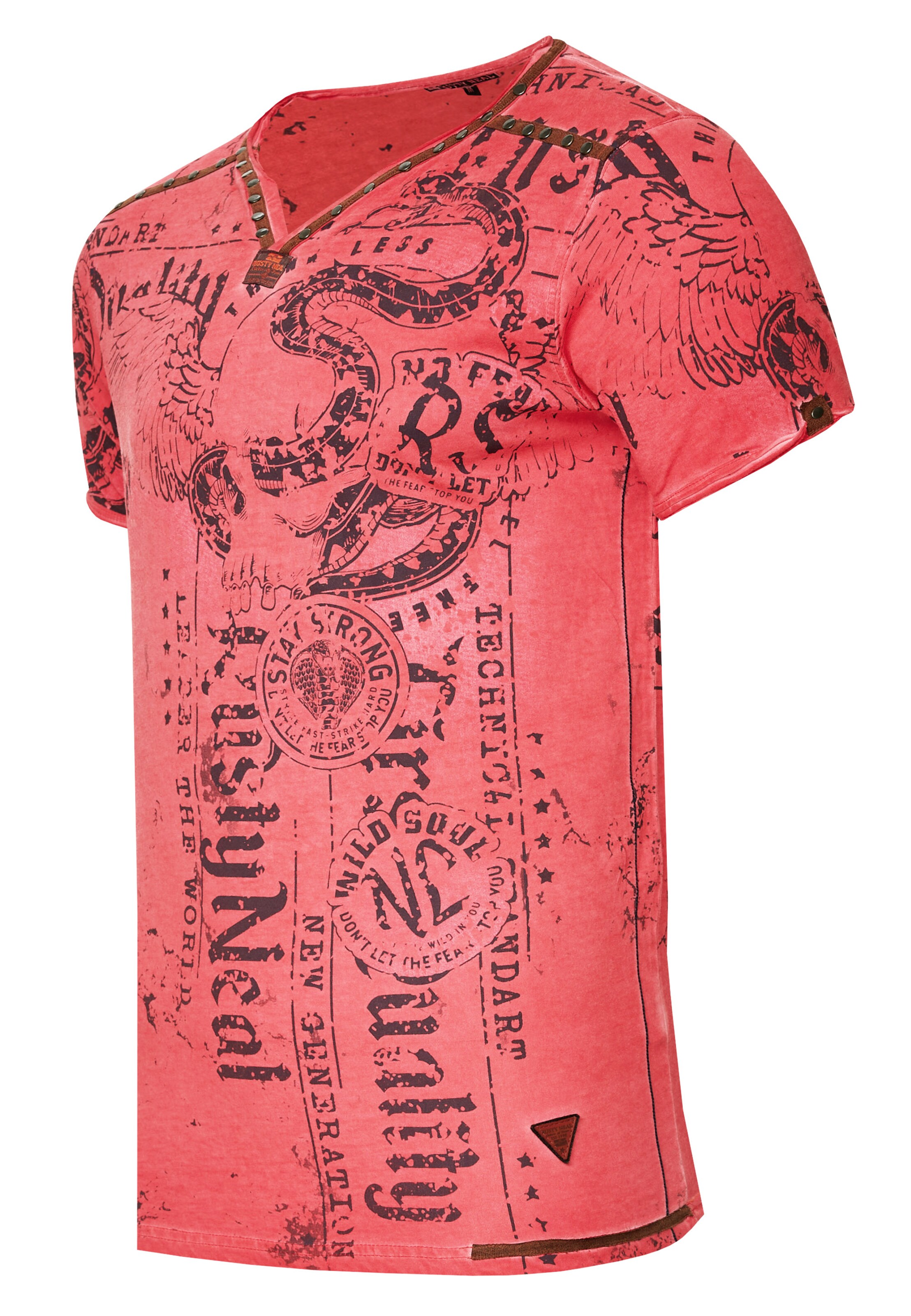 Rusty Neal Shirt in Rood