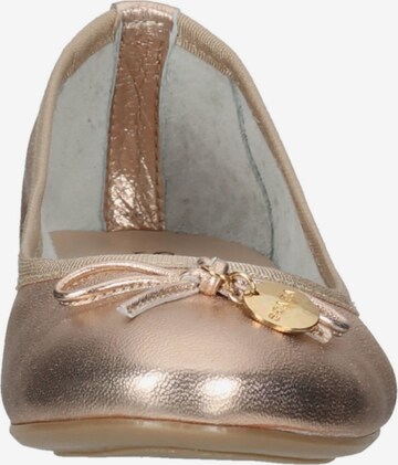 SCAPA Ballet Flats in Gold