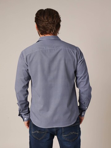 Coupe regular Chemise 'BUNJI' Deeluxe en gris