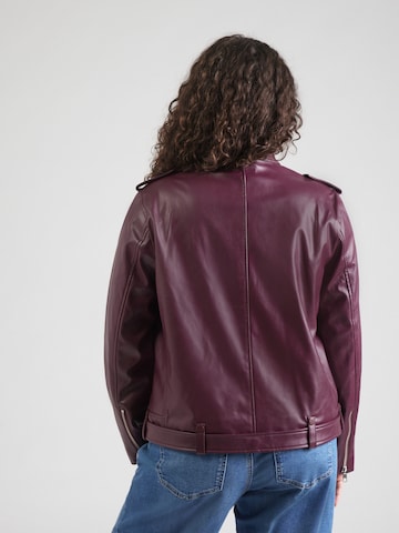ONLY Carmakoma Between-Season Jacket 'CARSadie' in Purple