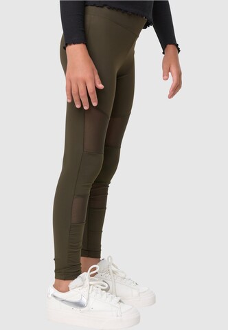 Urban Classics Skinny Leggings in Green