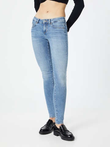 MUSTANG Skinny Jeans 'Quincy' i blå: forside