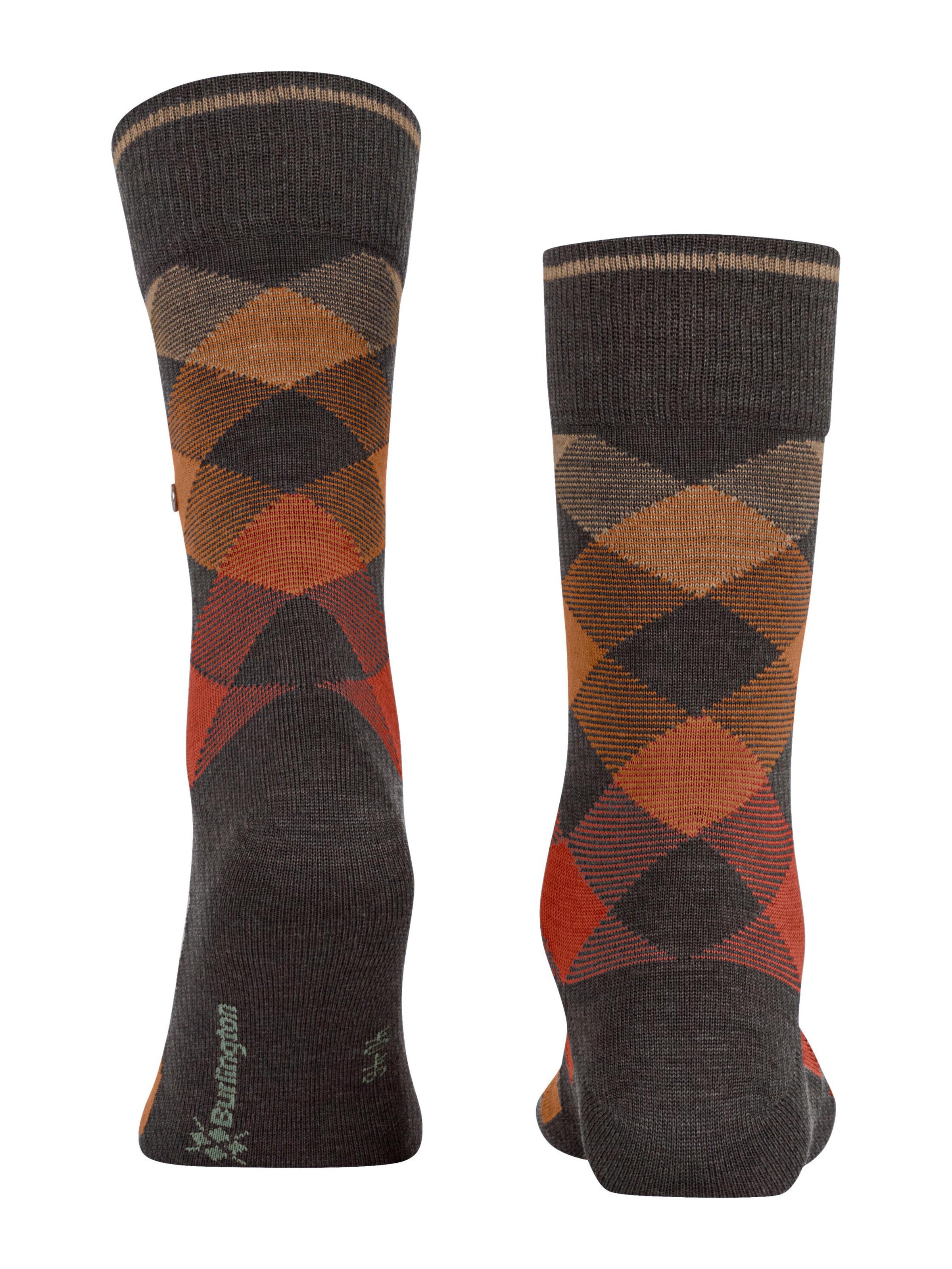 BURLINGTON Socks 'Newcastle' in Brown