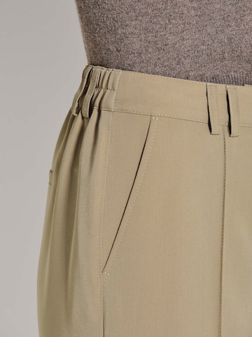 Wide Leg Pantalon MADELEINE en beige