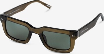 Kapten & Son Okulary przeciwsłoneczne 'Phoenix Transparent Olive Green' w kolorze zielony: przód