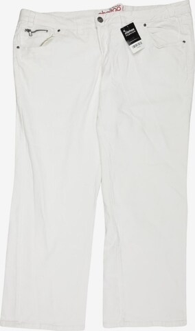 SHEEGO Jeans 43-44 in Weiß: Vorderseite