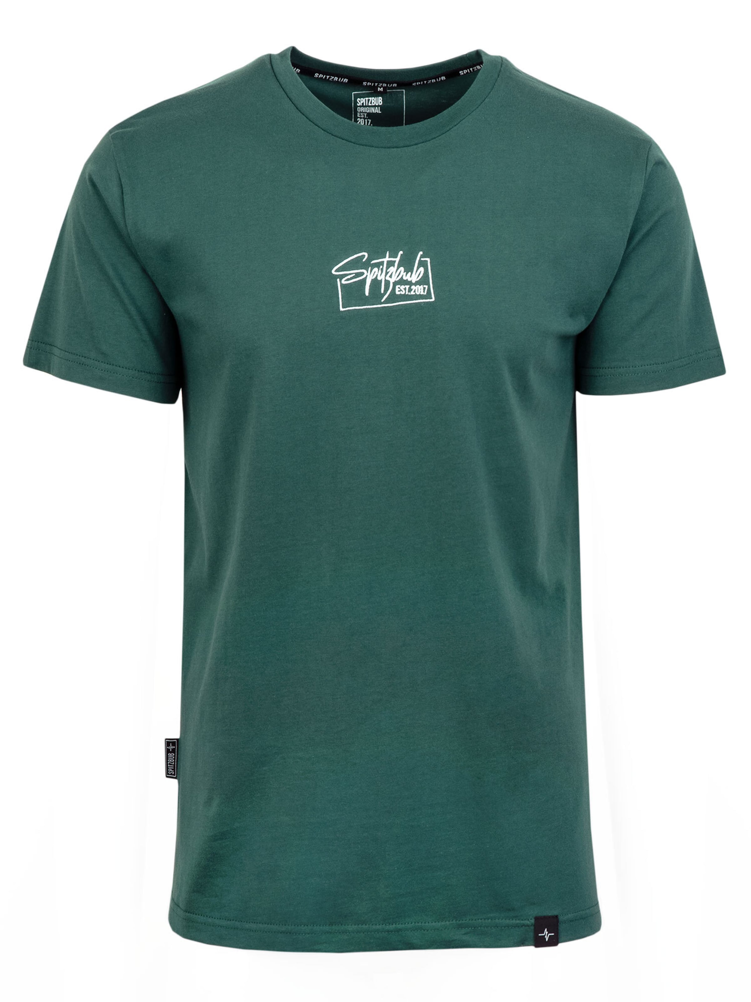 SPITZBUB Shirt 'Thomas' in Green: front