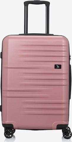 Pack Easy Trolley 'Mena' in Roze: voorkant