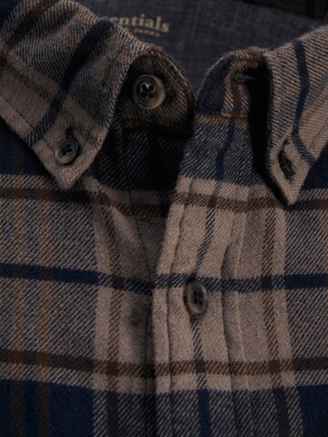 JACK & JONES Regular fit Button Up Shirt in Brown