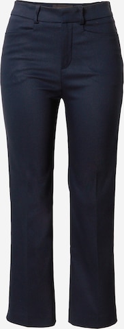 DRYKORN Regular Pleated Pants 'BASKET' in Blue: front