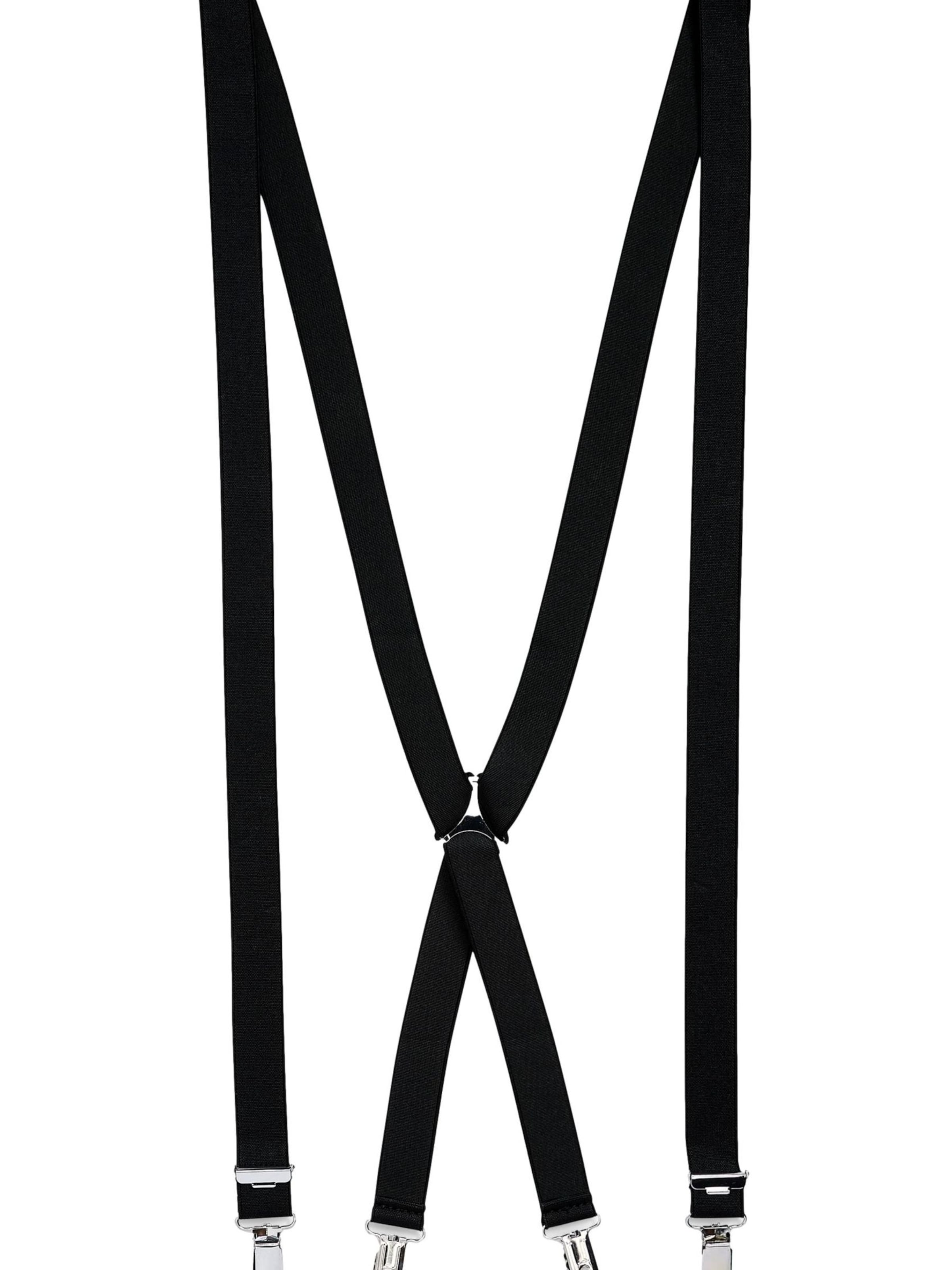 Next Подтяжки в Черный: спереди