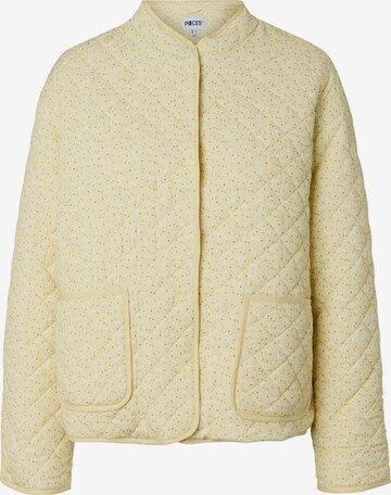 PIECES Välikausitakki 'PCRIKKE' värissä beige: etupuoli