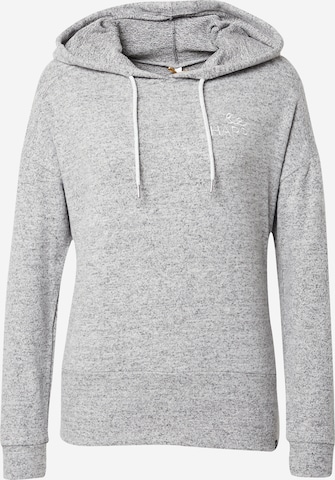 Key Largo Sweatshirt 'Life' in Grey: front