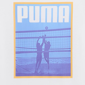 T-Shirt fonctionnel 'Volley' PUMA en blanc