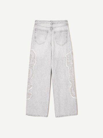 Loosefit Jean Bershka en gris