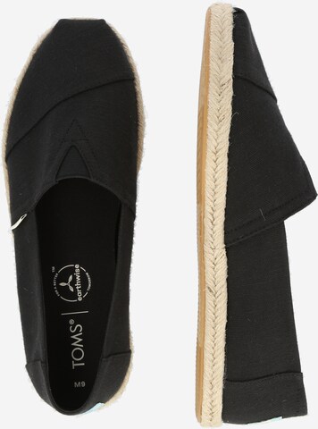 TOMS Espadrilles 'ALPARGATA ROPE' in Zwart