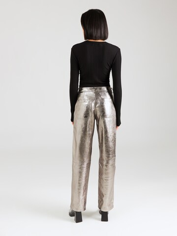 Stella Nova Regular Trousers 'DUNIA' in Silver