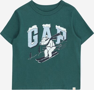 GAP Shirt in de kleur Lichtblauw / Smaragd / Wit, Productweergave