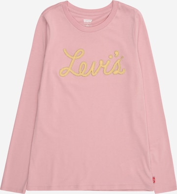 rožinė Levi's Kids Marškinėliai: priekis