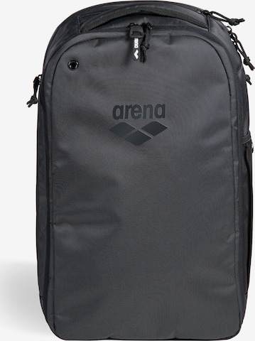 ARENA Urheilureppu 'ALL SET URBAN BACKPACK' värissä musta: etupuoli