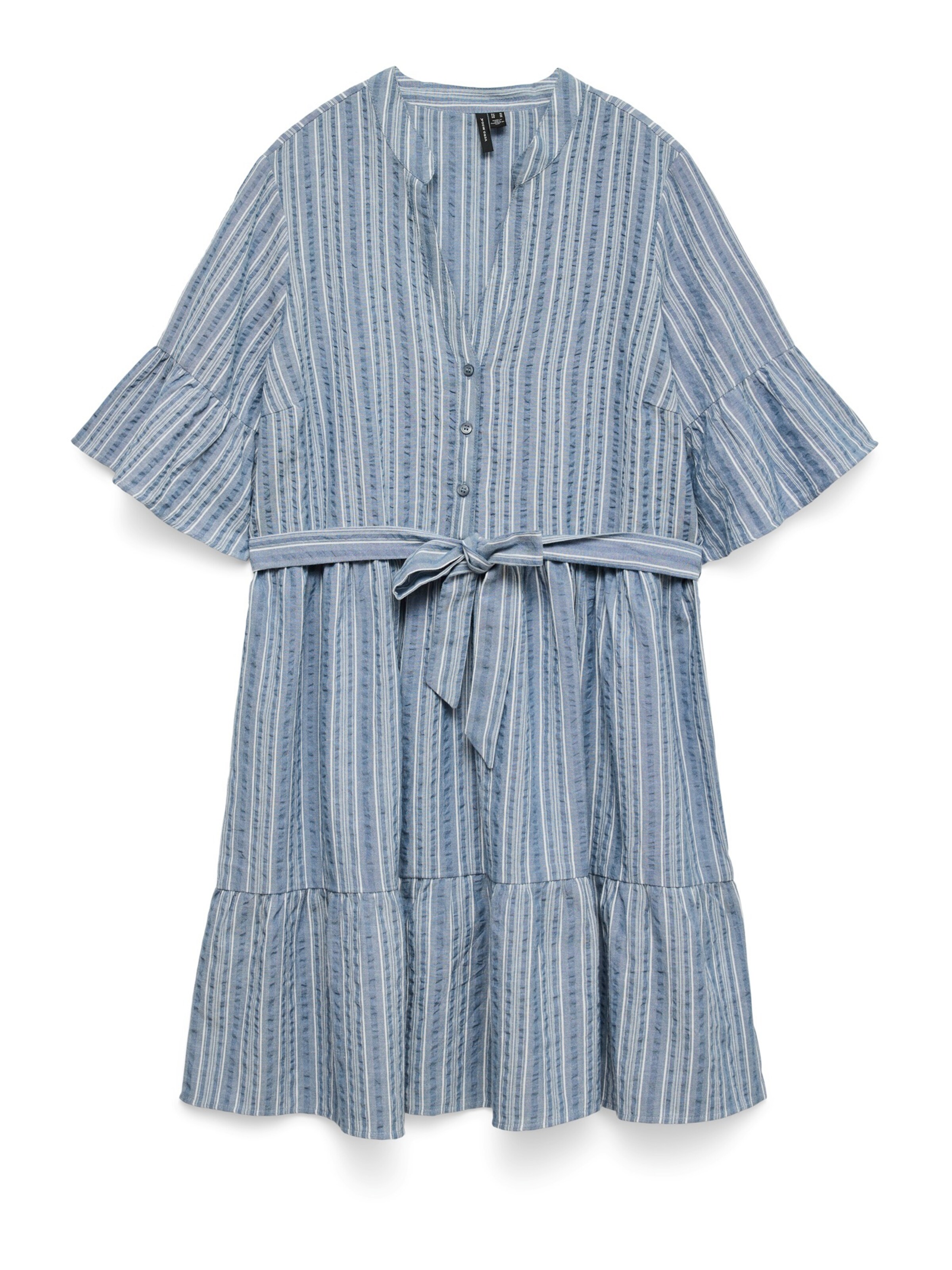 Vero Moda Maternity Blusekjole 'VMMelena' i marin / mørkeblå / hvid, Produktvisning