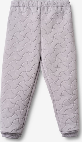 Effilé Pantalon fonctionnel 'Alex' WHEAT en violet : devant