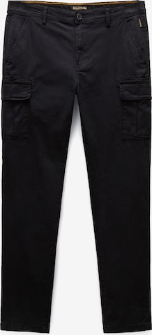 juoda NAPAPIJRI Standartinis Laisvo stiliaus kelnės 'M-Yasuni SL': priekis