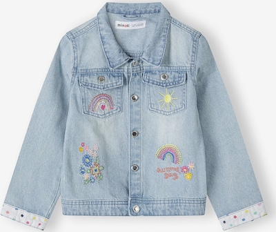 MINOTI Демисезонная куртка в Светло-синий / Смешанный, Обзор товара