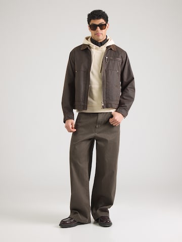 Bluză de molton 'BHKOA' de la BLEND pe verde