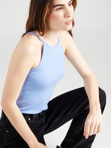 PIECES Top 'OSTINA' in Blue