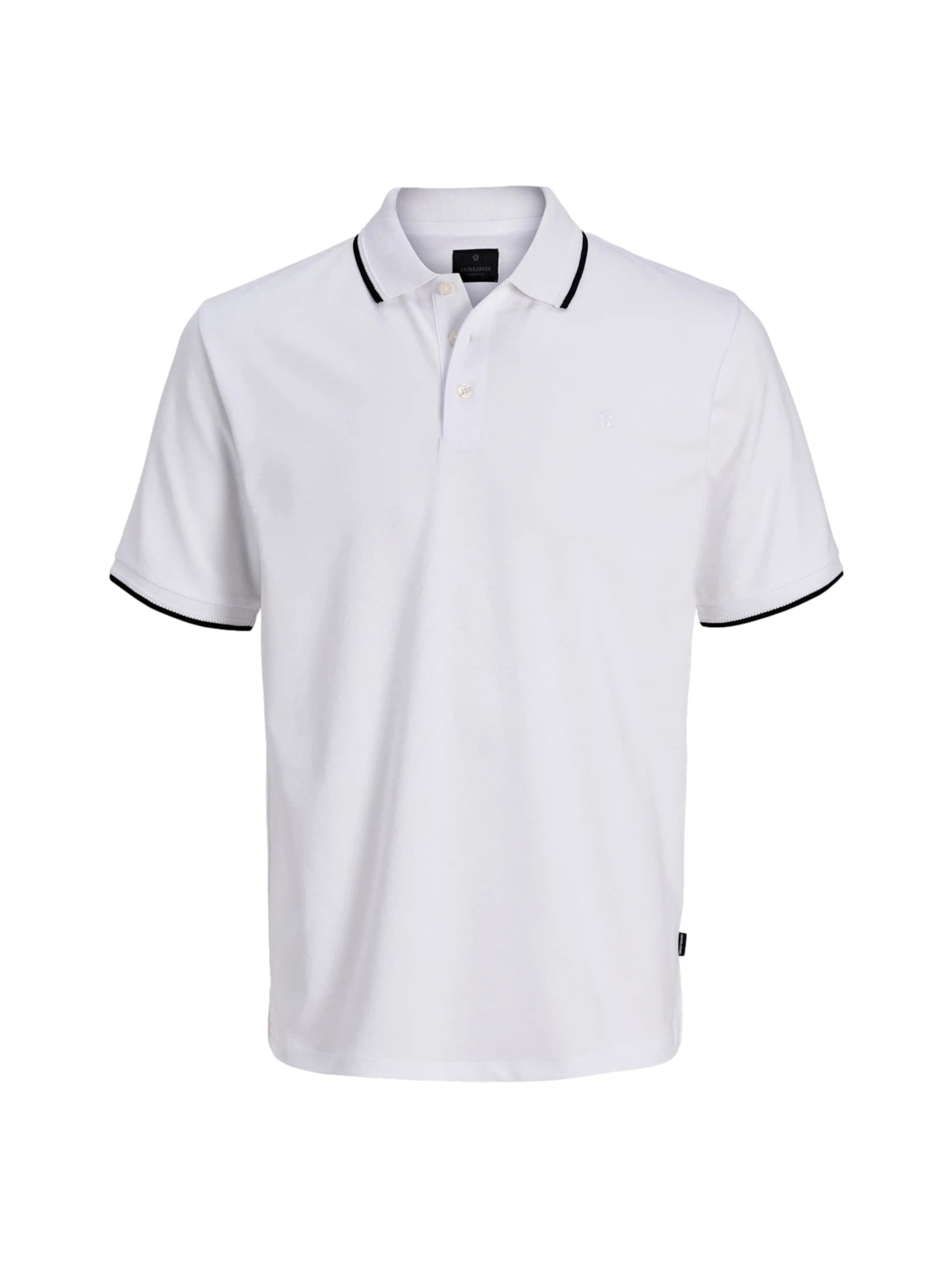 Jack & Jones Premium Shirt 'JPRBLAETHAN' in White: front
