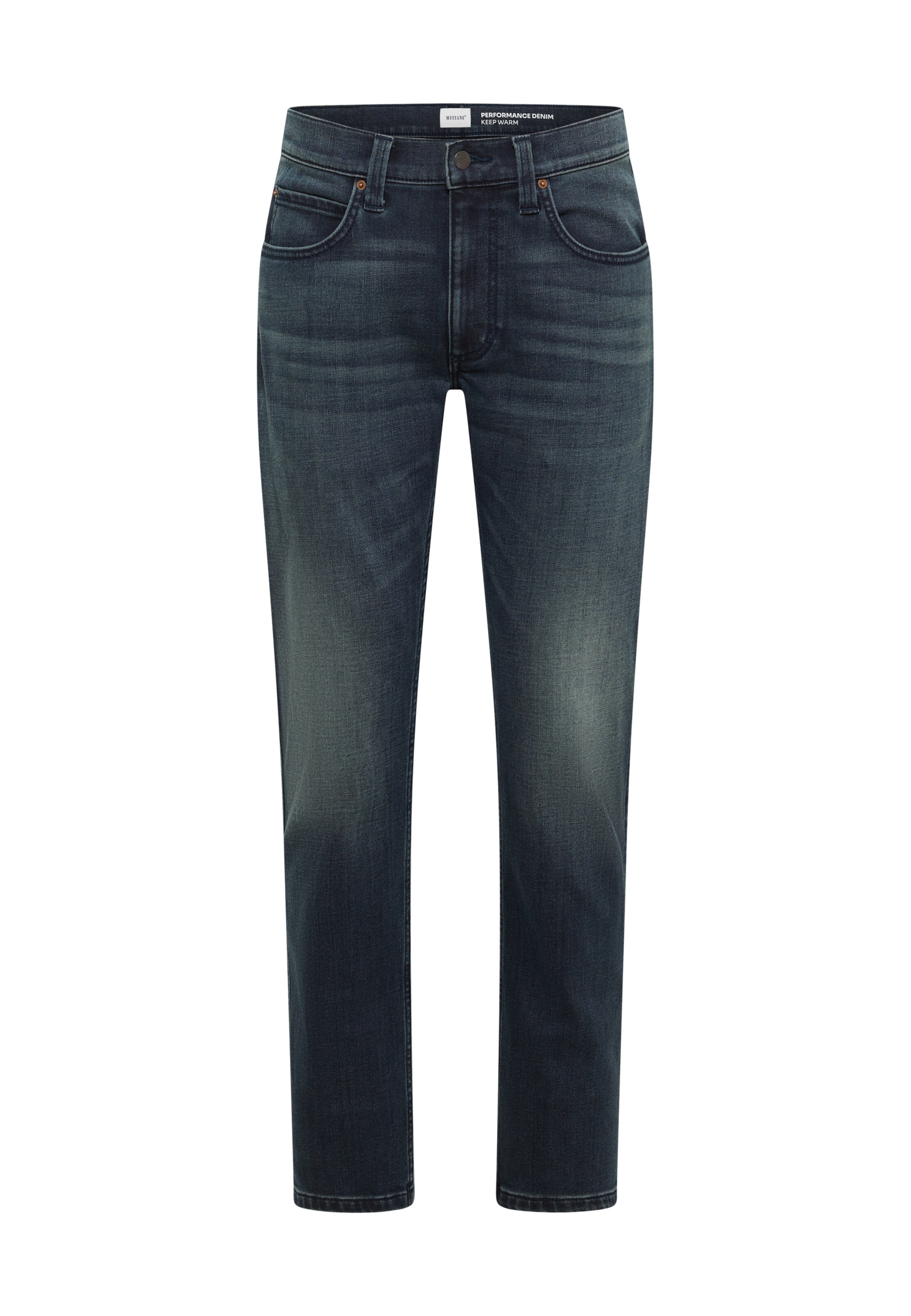 MUSTANG Regular Jeans in Blue: front