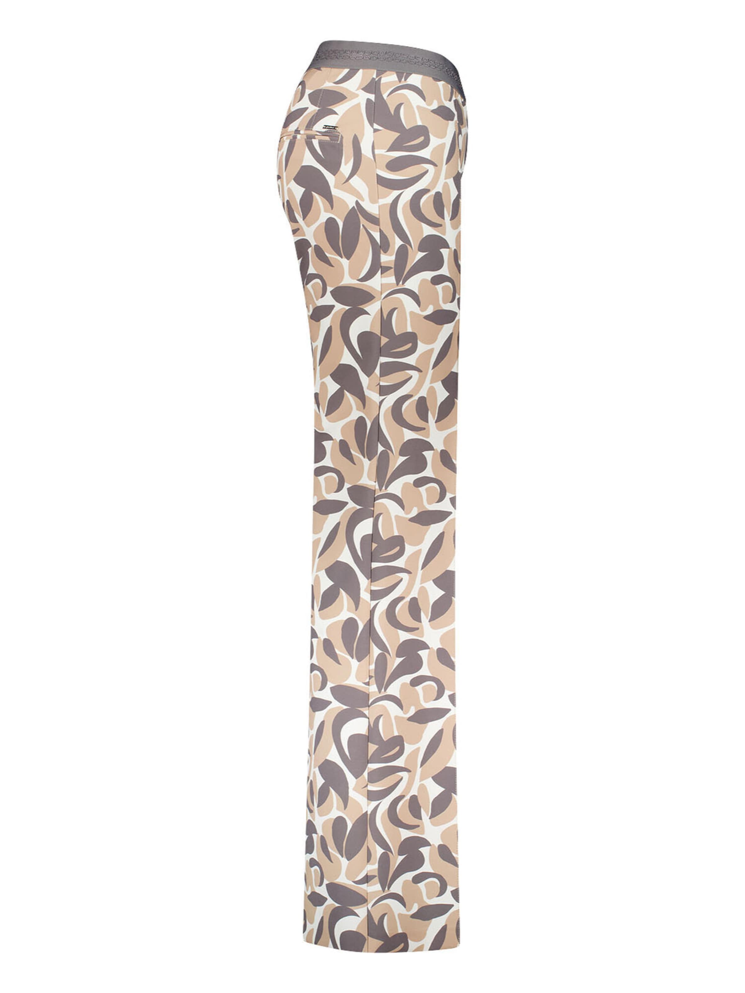 Gardeur Slimfit Broek 'ZARIA' in Beige
