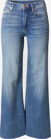 True Religion Wide Leg Jeans in Blau: predná strana