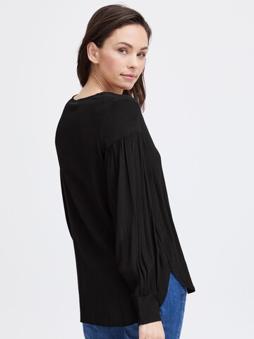 Fransa Bluse ' Lena ' in Schwarz