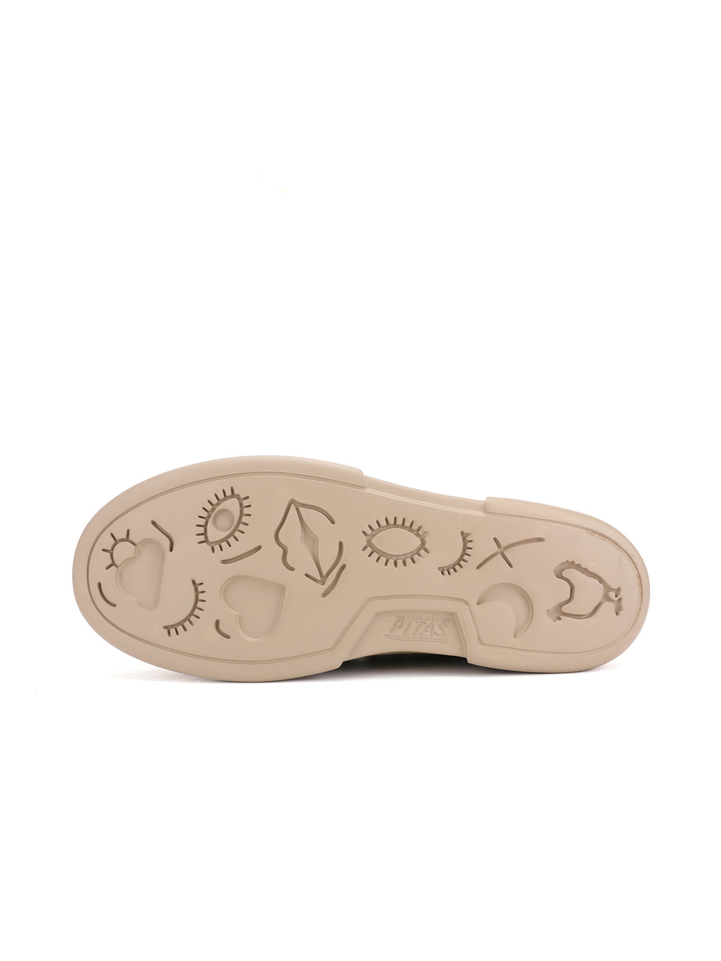 Walk In Pitas Slippers ' GARDA ' in Green