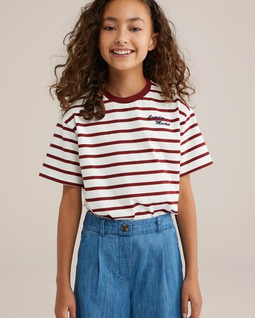 WE Fashion Shirt in Wit: voorkant