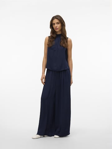 VERO MODA Regular Trousers 'AMShanna' in Blue