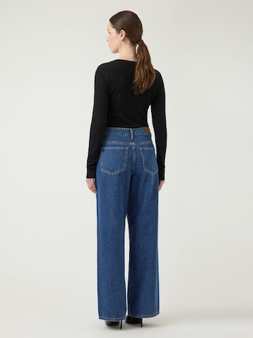Wide leg Jeans di YAS in blu