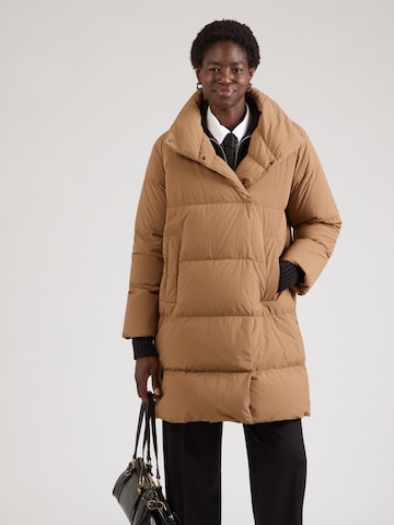 Weekend Max Mara Wintermantel 'TENUTA' in Bruin: voorkant