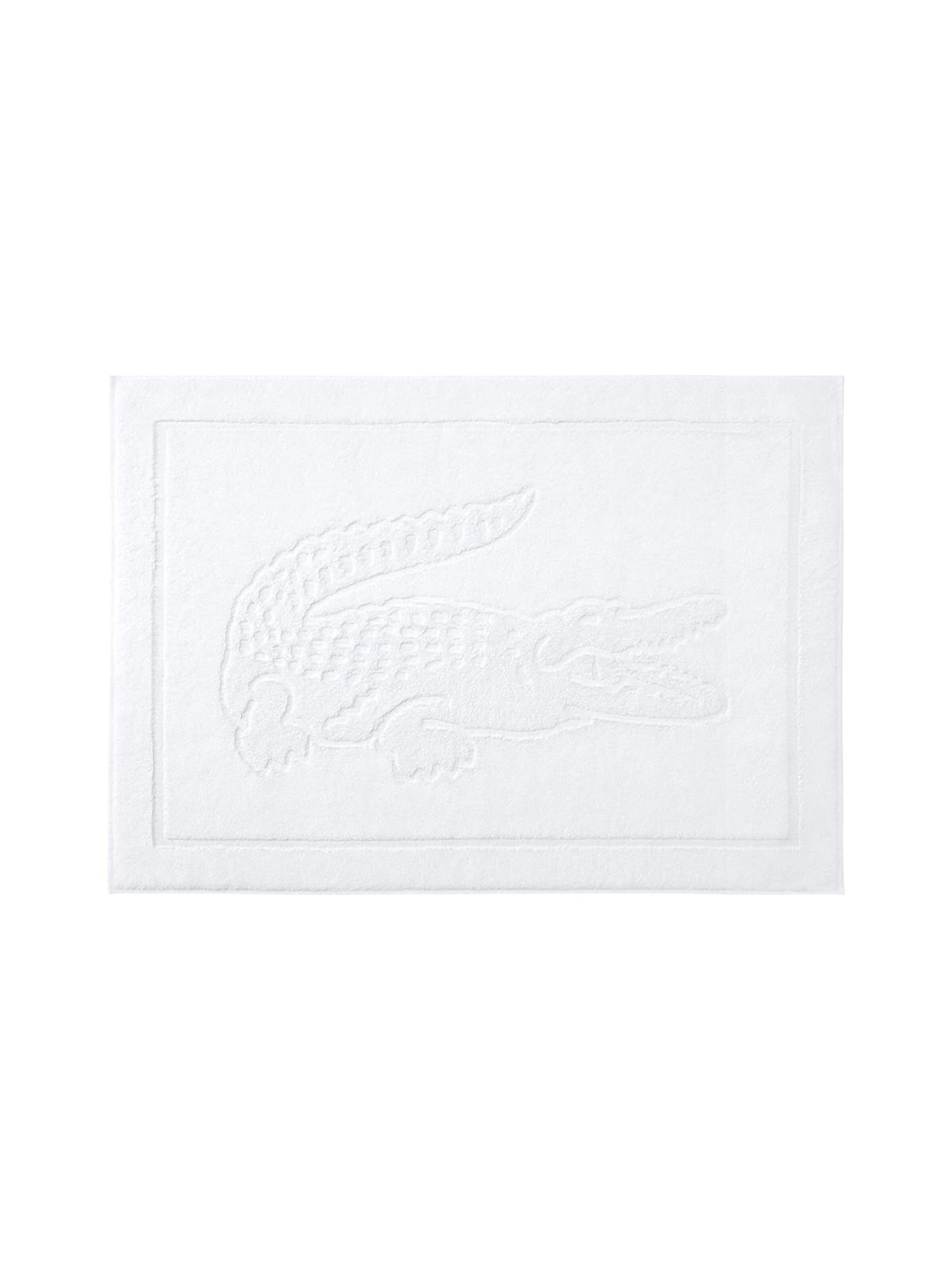 LACOSTE Handtuch 'LLACOSTE'‌‌‌‌‌‌‌‌‌ in Weiß: Vorderseite