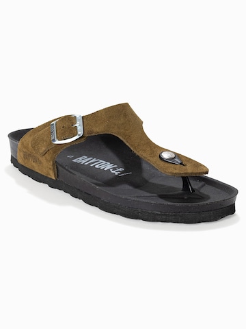 Bayton Teenslippers 'MERCURE' in Groen