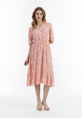 Usha Dress in Pink