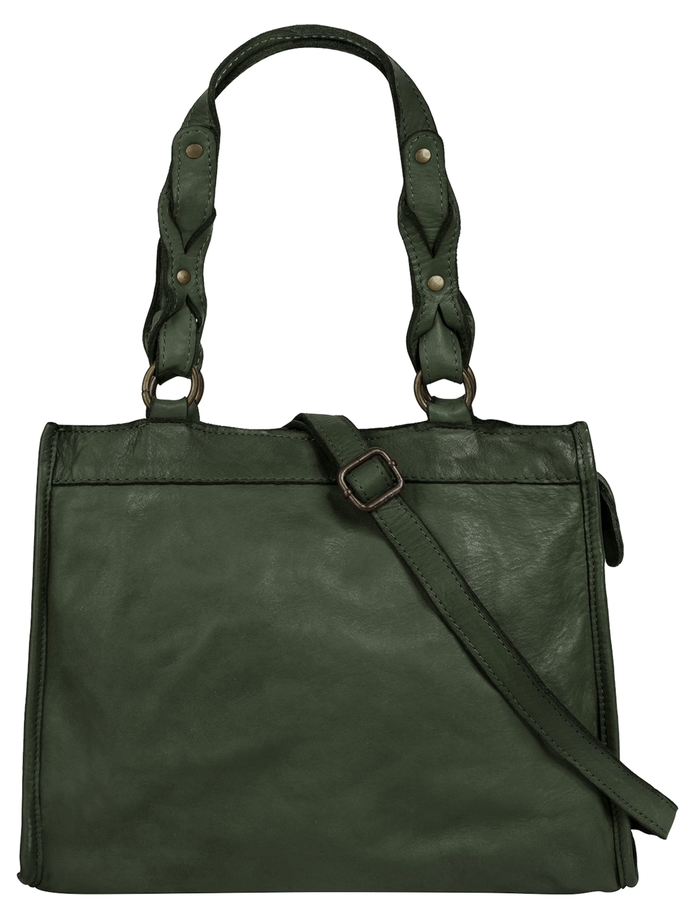 Cabas Samantha Look en vert : devant