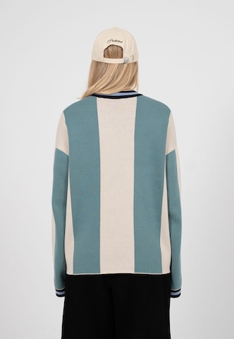 Pullover 'Overdrive' di Prohibited in verde