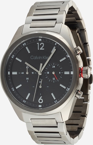 Orologio analogico di Calvin Klein in grigio: frontale
