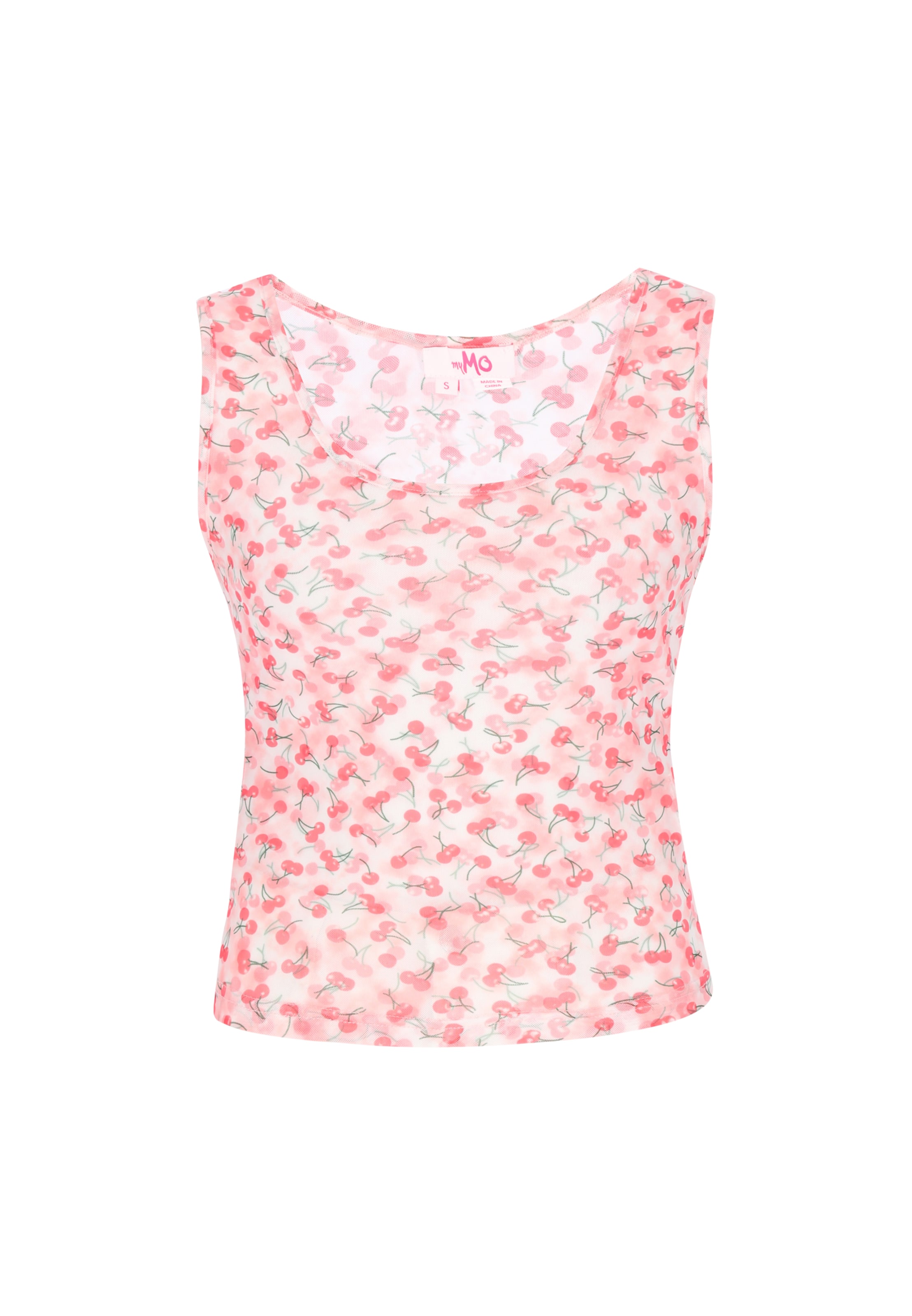 MYMO - Top en rosa: frente