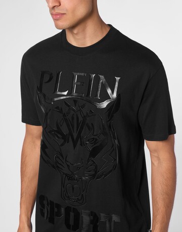 T-Shirt 'Tiger' Plein Sport en noir