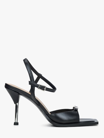 Estro Sandale '2391-5'‌‌‌‌‌‌‌‌‌‌ in Schwarz: Vorderseite