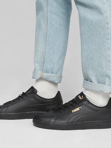 Sneaker low 'Smash 3.0' de la PUMA pe negru: față